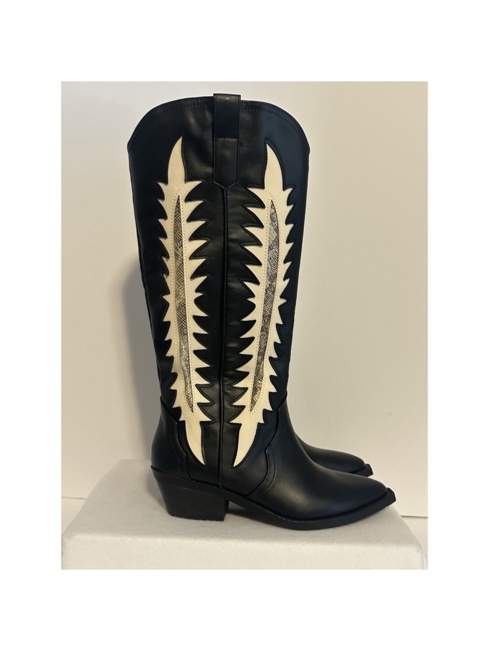 Dolce Vita Kresley Western Leather Boots Sz 10